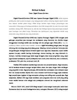 Essay Digital Finance Services