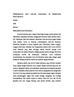 Essay Pengamalan Pancasila