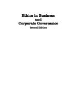 Ethics in Business and Corporate Goverenceby S K Mandal PDF