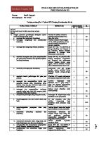 Evaluasi Kepatuhan UU No 1-1970 (Contoh Pengsian)