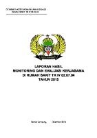 Evaluasi Kerjasama MOU [PDF]