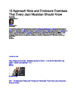 Exercises Jazz 400 For Every Musician PDF