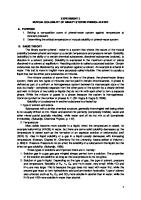 Experiment 2 Mutual Solubility of Binary System Phenol-Water A. Purpose