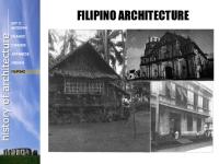 Filipino Architecture PDF