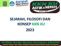 Filosofi KKN 2023 PDF