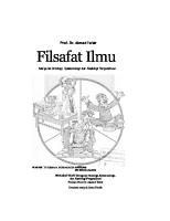 Filsafat Ilmu - Buku - Prof - Ahmad Tafsir [PDF]