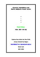 Filsafat Indonesia Dan Profil Beberapa Filsuf Dunia [PDF]