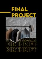 Final Project - Dirthrift