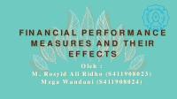 Financial Performance Measures and Their Effects PDF