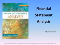 Financial Statement Analysis: K.R. Subramanyam