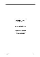 FineLIFT 14 Quick Guide en [PDF]