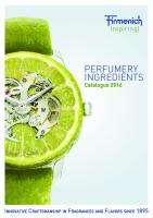 Firmenich - Compendium Perfumery Ingredients 2016 [PDF]