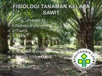 Fisiologi Tanaman Kelapa Sawit [PDF]