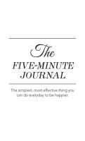 Five Minute Journal