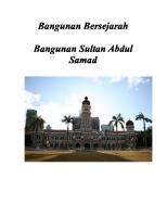 Folio Sejarah 2009 Bangunan Sultan Abdul Samad