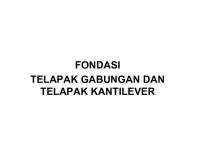 Fondasi Telapak Gabungan & Telapak Kantilever (Unknown)