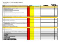 Form-15 CheckList Audit Internal Akreditasi Puskesmas