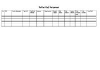 Form Daftar Gaji Karyawan