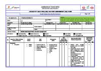 Form JSA Mobilisasi Material