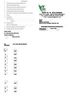 Form Pengkajian Kebutuhan Transportasi