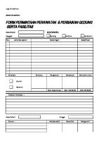 Form Permintaan Perawatan & Perbaikan Fasilitas Gedung Dan Fasum [PDF]