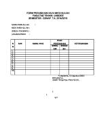 Form Perubahan Nilai Mata Kuliah [PDF]