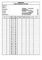 Form Pumping Test (Constant Rate Test)