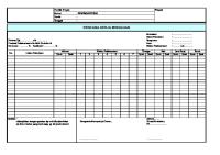 Form - RENCANA KERJA MINGGUAN