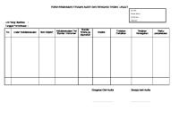 Form Ringkasan Temuan Audit Dan Rencana Tindak Lanjut