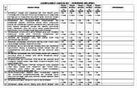 Format Compliance Checklist Per Minggu