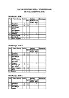 Format Daftar Inventaris Media