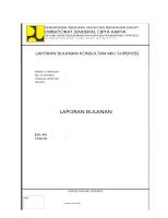 Format Laporan Bulanan Konsultan Supervisi MK [PDF]