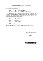 Format Memo Nilai