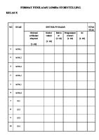 Format Penilaian Lomba Storytelling