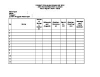 Format Penilaian Senam SKJ 2012