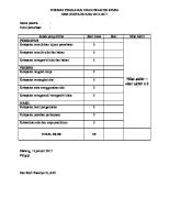 Format Penilaian Ujian Praktik Kimia