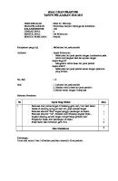 Format Soal Ujian Praktek Kls IX 2013-2014