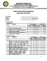 Format Supervisi Bidang Keperawatan Rsi Kendal (Kepala Ruang) [PDF]