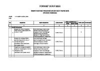 Format Verifikasi SKP Ppni