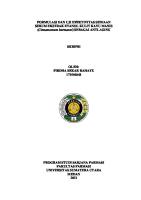 Formulasi Dan Uji Efektivitas Sediaan Serum Ekstrak Etanol Kulit Kayu Manis (Cinnamomum Burmanni) SEBAGAI ANTI-AGING [PDF]