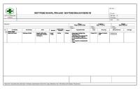 Formulir Identifikasi Bahaya, Pengendalian Dan Penilaian Resiko K3 Puskesmas