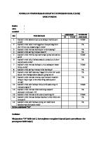 Formulir Pemeriksaan Geriatric Depression Scale