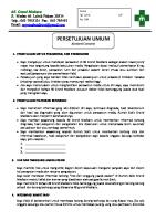 Formulir Persetujuan Umum (General Consent)