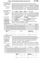 Formulir Pindah Datang Penduduk Form F 1 08 - 2 [PDF]