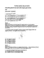 Forum Diskusi 5-1 (Magnetic Field and Magnetic Force) [PDF]