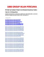 Free Ebook 2 - Link Group FB 1000+