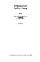 From new woman writer to socialist : the life and selected writings of Tamura Toshiko from 1936-1938
 9004291067, 978-90-04-29106-5, 978-90-04-29107-2, 9004291075