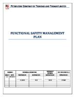 Functional Safety Management Plan - V1.0 [PDF]