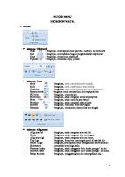 Fungsi Menu Microsoft Excel