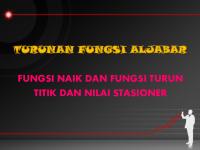 Fungsi Naik Turun Stasioner [PDF]